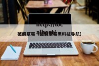 破解草莓（破解草莓黑科技导航）